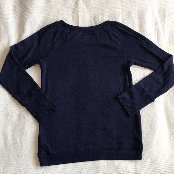 Justice Lightweight Deep Blue Graphic Pullover - Picture 5 of 6